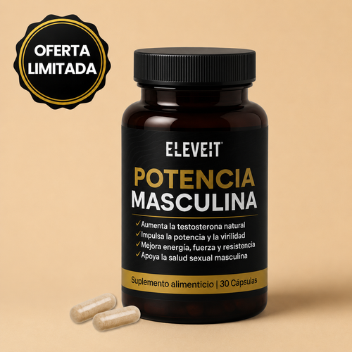 Potencia Masculina | Apoyo Natural para Energía y Rendimiento