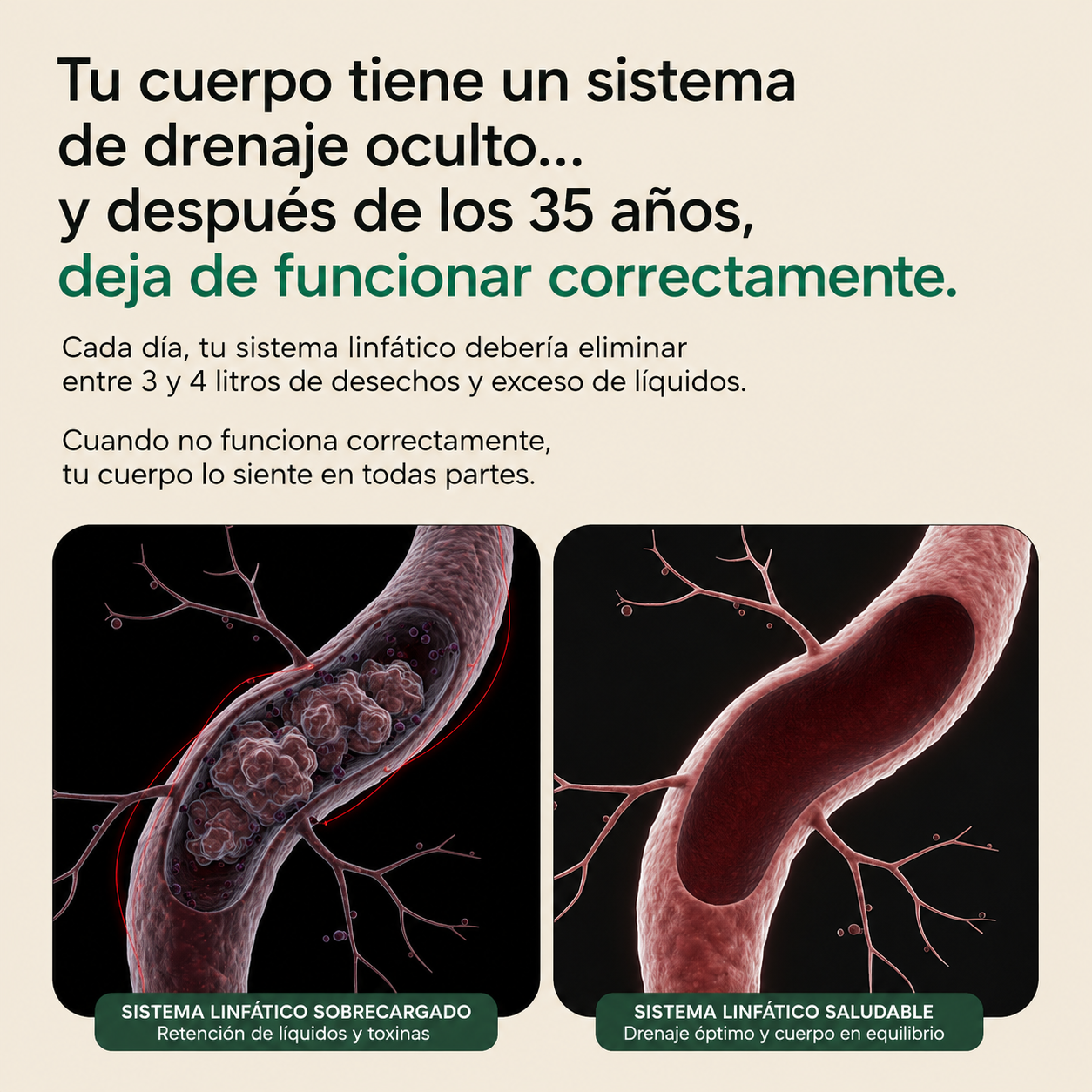 Aélia™ - Fórmula para Riñones y Drenaje Linfático Renal